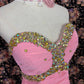 Vintage Sweetheart Neck Swarovski Crystal Pleated Tiered Tulle Mermaid Dress Sweet 16 Prom Dress Birthday Evening Dress D1982