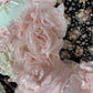 Gorgeous Strapless Flowers Tiered Tulle Ball Gown Quinceanera Dress Prom Dress Evening Dress D1984
