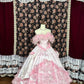 Sweet Off the Shoulder Handmade Flower Pleated Tulle Evening Dress Cocktail Dress Quinceanera Prom Dress D1990