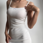 Sexy Spaghetti Straps Fitted Short Skirt Wearable for Indoor Wear Women Summer Dress   D2042