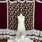 Popular Sleeveless Flower Hem Sheer Tulle Prom Dress Birthday Party Dress Evening Dress D2077