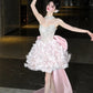 Shiny Sweetheart Neckline Bowknot Short Prom Dress Homecoming Dress Party Dress D2107