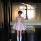Cute Pink Square Neckline Pleated Short Prom Dress Homecoming Dress Birthday Party Dress D2108
