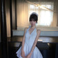 Popular A Line Halter Pleated Short Prom Dress Homecoming Dress Birthday Party Dress D2110