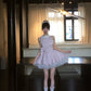 Cute A Line Bowknot Tulle Tiered Short Prom Dress Homecoming Dress Birthday Party Dress D2111