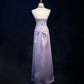 Elegant A Line Halter Satin Prom Dress Evening Dress Birthday Party Dress  D2115