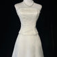 Elegant A Line Strapless Lace Floor Length Prom Dress Wedding Dress Evening Dress Party Dress   D2124