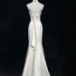 Beauty Halter Embroidered Floor Length Prom Wedding Dress Evening Dress Party Dress   D2126