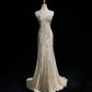 Shiny Sweetheart Neckline Sequins Floor Length Prom Dress Evening Dress Party Dress   D2131
