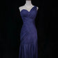 Beauty Asymmetrical Shoulder Pleated Backless Prom Dress Evening Dress Party Dress  D2133