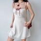 Versatile A Line Spaghetti Straps Lace up Short Skirt Summer Vacation Dress Women Teenage Girl Dress   D2156