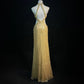 Shiny Halter Crystal Sequins Pleated Prom Dress Evening Dress Gala Dress D2160