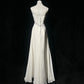 Elegant Spaghetti Straps Crystal Pleated Prom Dress Evening Dress Gala Dress  D2162