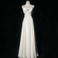 Elegant Spaghetti Straps Crystal Pleated Prom Dress Evening Dress Gala Dress  D2162