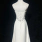 Elegant Spaghetti Straps Crystal Pleated Prom Dress Evening Dress Gala Dress  D2162