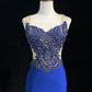 Sexy Spaghetti Straps Crystal Beading Fitted Short Prom Dress Evening Dress Gala Dress     D2165
