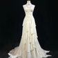 Elegant Sweetheart Neckline Tiered Pleated Prom Dress Evening Dress Gala Dress     D2167