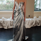 Charming Sweeheart Neckline Pleated Floor Length Promm Dress Evening Dress Wedding Dress     D2202