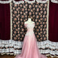 Sweet Off the Shoulder Appliques Tulle Floor Length Prom Dress Evening Dress Party Dress      D2225