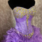 Gorgeous Sweetheart Neckline Sequins Ruffle Ball Gown Long Prom Dress Evening Dress Gala Dress  D2236