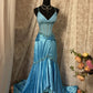 Beauty Prom Dress Spaghetti Straps Backless Asymmetrical Hem  Dress Gala Dress D2243