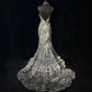 Gorgeous Prom Dress Spaghetti Straps Crystal Backless Gala Dress Evening Dress    D2250