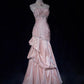 Sweet Prom Dress Strapless Crystal Pleated Gala Dress Evening Dress Customized Dress    D2251