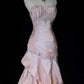 Sweet Prom Dress Strapless Crystal Pleated Gala Dress Evening Dress Customized Dress    D2251