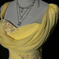 Elegant Prom Dress Asymmetrical Neck Sequins Pleated Gala Dress Evening Dress Customized Dress    D2252