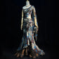 Enigmatic Prom Dress Asymmetrical Sleeve Vintage Sequin Gala Dress Evening Dress Customized Dress    D2253