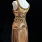 Shiny Prom Dress Spaghetti Straps Sequins Crystal Pleated Gala Dress Evening Dress Customized Dress D2256