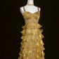 Elegant Short Prom Dress Spaghetti Straps Pleated Ruffle Evening Dress Gala Dress Birthday Outfits D2291