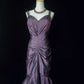 Elegant Prom Dress Spaghetti Straps Pleated Tiered Mermaid Dress Evening Dress Gala Dress D2293