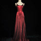 Charming Long Prom Dress Spaghetti Straps Backless Pleated Evening Dress Gala Dress Business Dinner Dress D2294