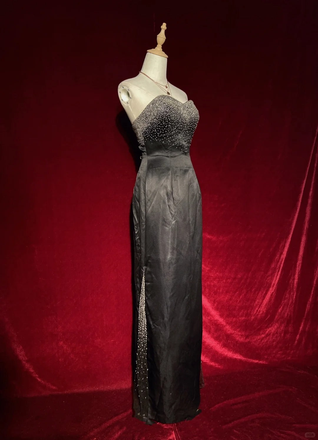 Elegant Long Prom Dress Sweetheart Beaded Evening Dress Gala Dress Business Dinner Dress D2295