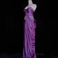 Charming Long Prom Dress Spaghetti Straps Sequins Pleated Evening Dress Gala Dress Business Dinner Dress D2296