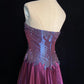 Beauty Prom Dress A Line Strapless Evening Dress Gala Dress Business Dinner Dress D2306