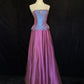 Beauty Prom Dress A Line Strapless Evening Dress Gala Dress Business Dinner Dress D2306