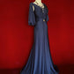 Gorgeous Prom Dress Pleated Floor Length Business Dinner Dress Evening Dress Gala Dress D2316