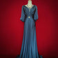 Gorgeous Prom Dress Pleated Floor Length Business Dinner Dress Evening Dress Gala Dress D2316