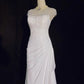 Charming Prom Dress Crew Neck Beading Pleated Floor Length Business Dinner Dress Evening Dress Gala Dress D2317
