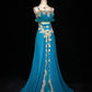 Pretty Prom Dress Spaghetti Straps Floor Length Gala Dress Evening Dress Business Dinner Dress  D2323