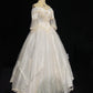 Elegant Wedding Dress Sweetheart Neck Pearl Gala Dress Evening Dress Birthday Outfits Ball Gown D2326
