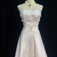 Elegant Prom Dress Strapless Pleated Beading Prom Gown Evening Dress Business Dinner Dress Gala Dress D2341