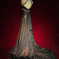 Charming Prom Dress Halter Crystal Long Prom Gown Evening Dress Business Dinner Dress Gala Dress  D2345