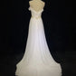 Elegant Prom Dress Spaghetti Straps Ruffle Long Prom Gown Evening Dress Business Dinner Dress Gala Dress   D2346