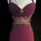 Gorgeous Prom Dress Spaghetti Straps Pleated Train Prom Gown Evening Dress Gala Dress Business Dinner Dress   D2348