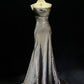 Pretty Prom Dress Spaghetti Straps Pleated Backless Prom Gown Evening Dress Gala Dress Business Dinner Dress   D2349