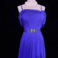 Beauty Prom Dress A Line Spaghetti Straps Pleated Prom Gown Business Dinner Dress Evening Dress Gala Dress  D2360