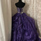 Elegant Ball Gown Sweetheart Crystal Prom Gown Evening Dress Sweet 16 Dress Princess Dress D2363